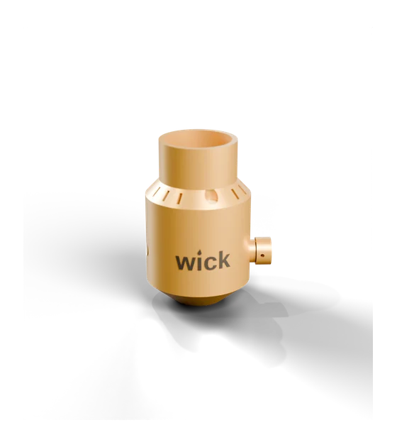 wick in Brass